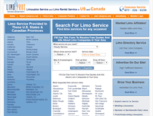 Tablet Screenshot of limopros.com